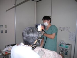 石垣市の胃がん健診に参加（2008年頃）